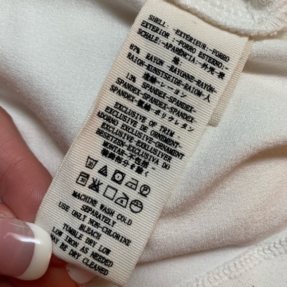 Free People Off The Shoulder Lace Sleeve Top - Picture 7 of 8